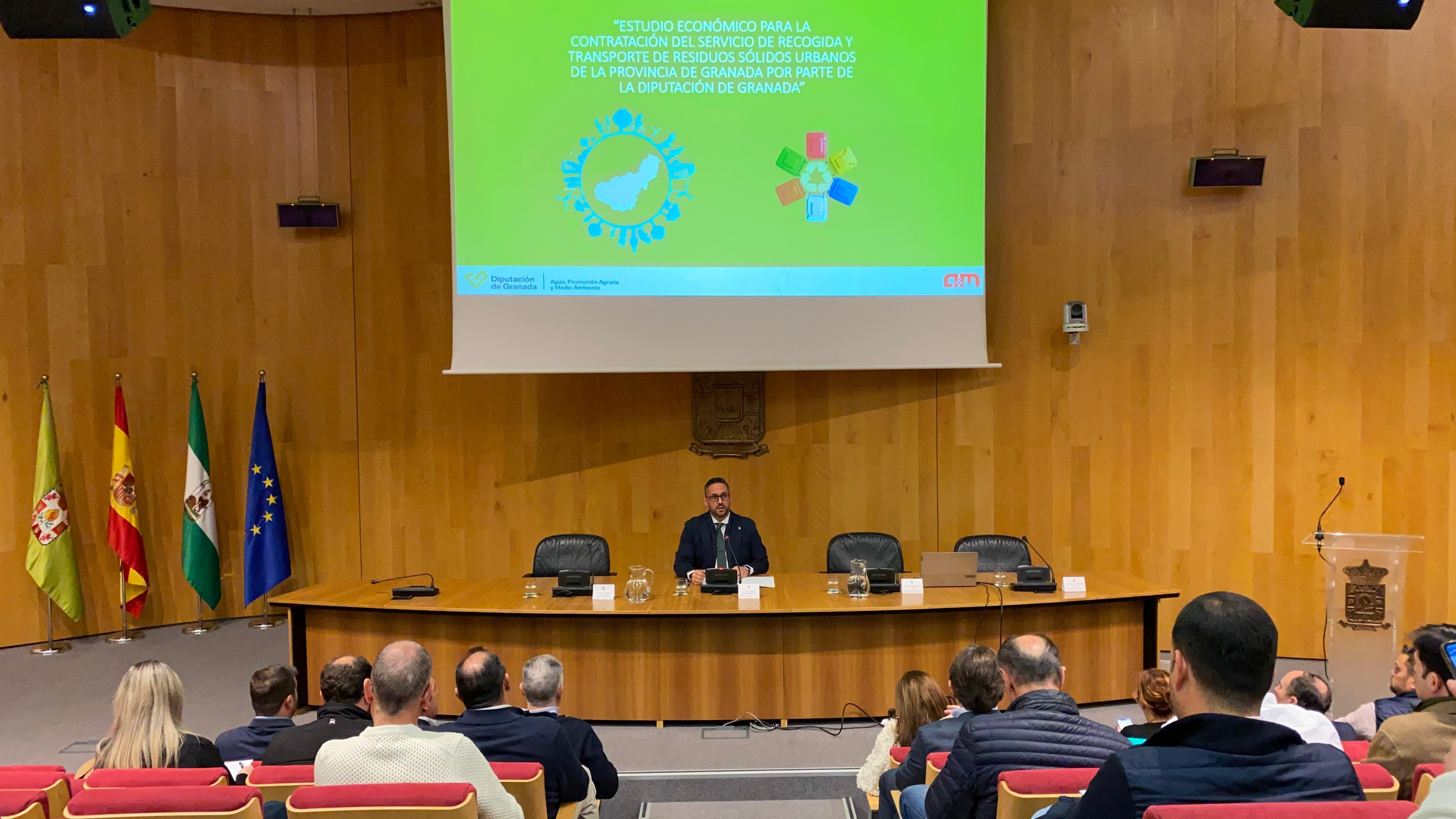 DIPUTACIÓN EXPONE A LOS AYUNTAMIENTOS DE LA PROVINCIA LAS CLAVES ECONÓMICAS DEL FUTURO SERVICIO PROVINCIAL DE RECOGIDA DE RESIDUOS