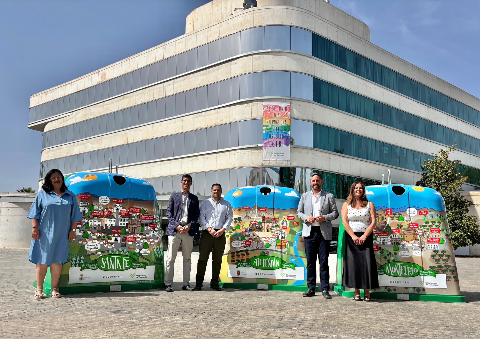 SANTA FE, ALHENDÍN Y MONTEFRÍO CONSIGUEN EL PREMIO DE LA CAMPAÑA ‘RETO MAPAMUNDI’ DE ECOVIDRIO