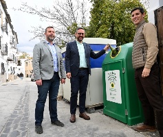 DIPUTACIÓN INSTALARÁ 23 CUBRECUBOS PARA FACILITAR EL RECICLAJE DE VIDRIO EN ZONAS DE DIFÍCIL ACCESO DE 5 MUNICIPIOS
