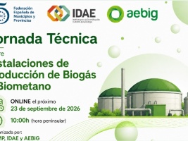JORNADA TÉCNICA ONLINE SB - INSTALACIONES DE PRODUCCIÓN DE BIOGÁS Y BIOMETANO