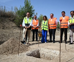COLOCADA LA PRIMERA PIEDRA DE LA NUEVA LÍNEA DE PRETRATAMIENTO DE BIORRESIDUOS EN LA ECOCENTRAL GRANADA