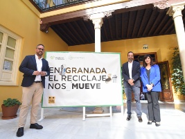 PRESENTADA LA CAMPAÑA “EN GRANADA EL RECICLAJE NOS MUEVE” DE ECOEMBES