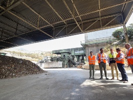 SE VAN A INVERTIR 6,4 MILLONES DE EUROS EN LA MODERNIZACIÓN DE LA PLANTA DE RESIDUOS DE VÉLEZ DE BENAUDALLA